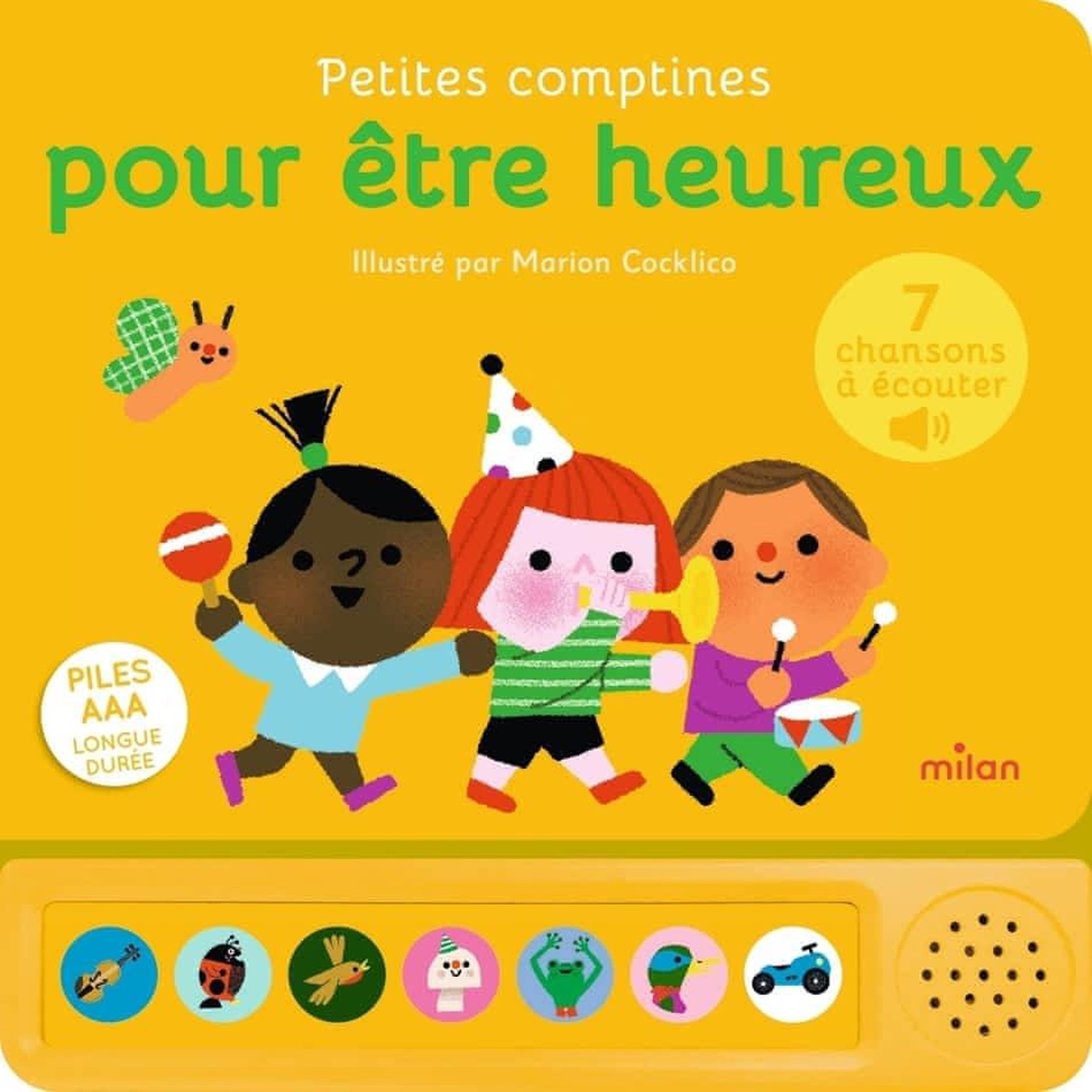PETITES COMPTINES POUR ETRE HEUREUX, Cocklico Marion