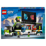 LEGO City 60388 Camion des tournois de jeux vidéos, Jouet de Véhicules eSports, avec Minifigurines pour Gameur