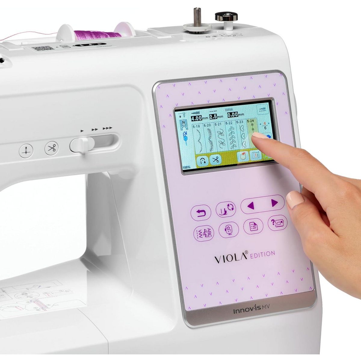 VIOLA Machine à coudre et à broder Brother Innov-is MV ( Merveille ), Collaboration Exclusive  VIOLA et Brother