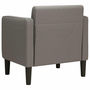 Voir la diapositive 5 : VIDAXL Canape-chaise accoudoirs gris clair 54 cm tissu velours cotele