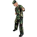 Boland Déguisement Militaire Enfant - 4/6 ans (104 à 116 cm)
