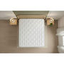 Voir la diapositive 6 : MARMOTTES&CO Pack prêt à dormir matelas LE DÉLICAT 160x200 Ressorts ensachés et Mémoire de forme + double sommiers Blanc