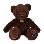 Histoire D'Ours Ours en peluche Clémentin Marron Chocolat - 38 cm