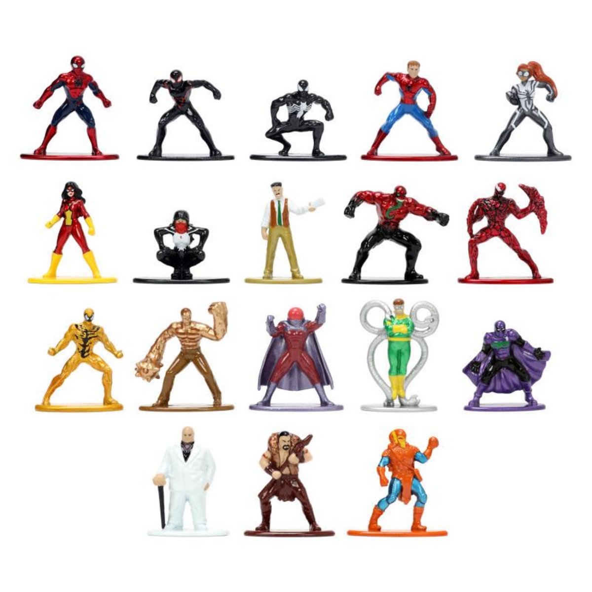 JADA TOYS Jada Toys - Jada Die-Cast Marvel Multi Pack Nano Action Figures - Wave 8 253225028