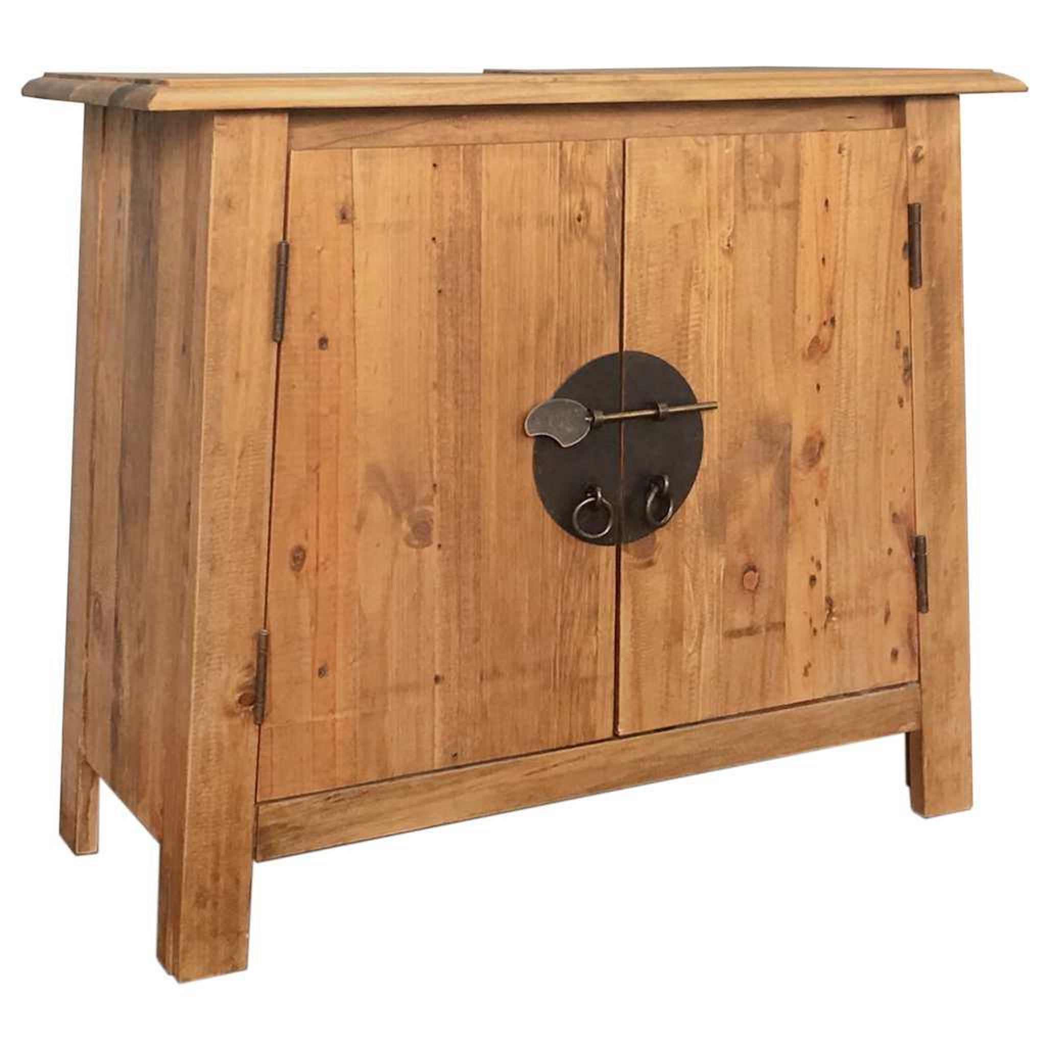 Voir la diapositive 5 : VIDAXL Mobilier de salle de bain bois de pin massif