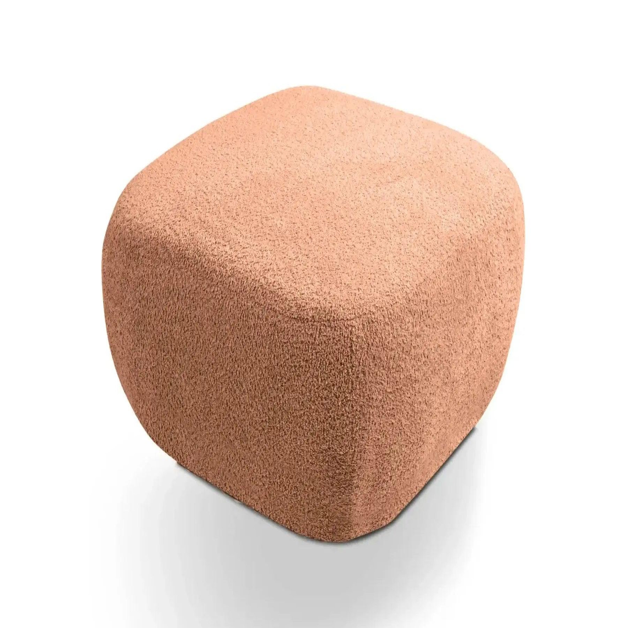 Voir la diapositive 6 : CASANOVA PARIS Santiago - pouf tissu bouclette