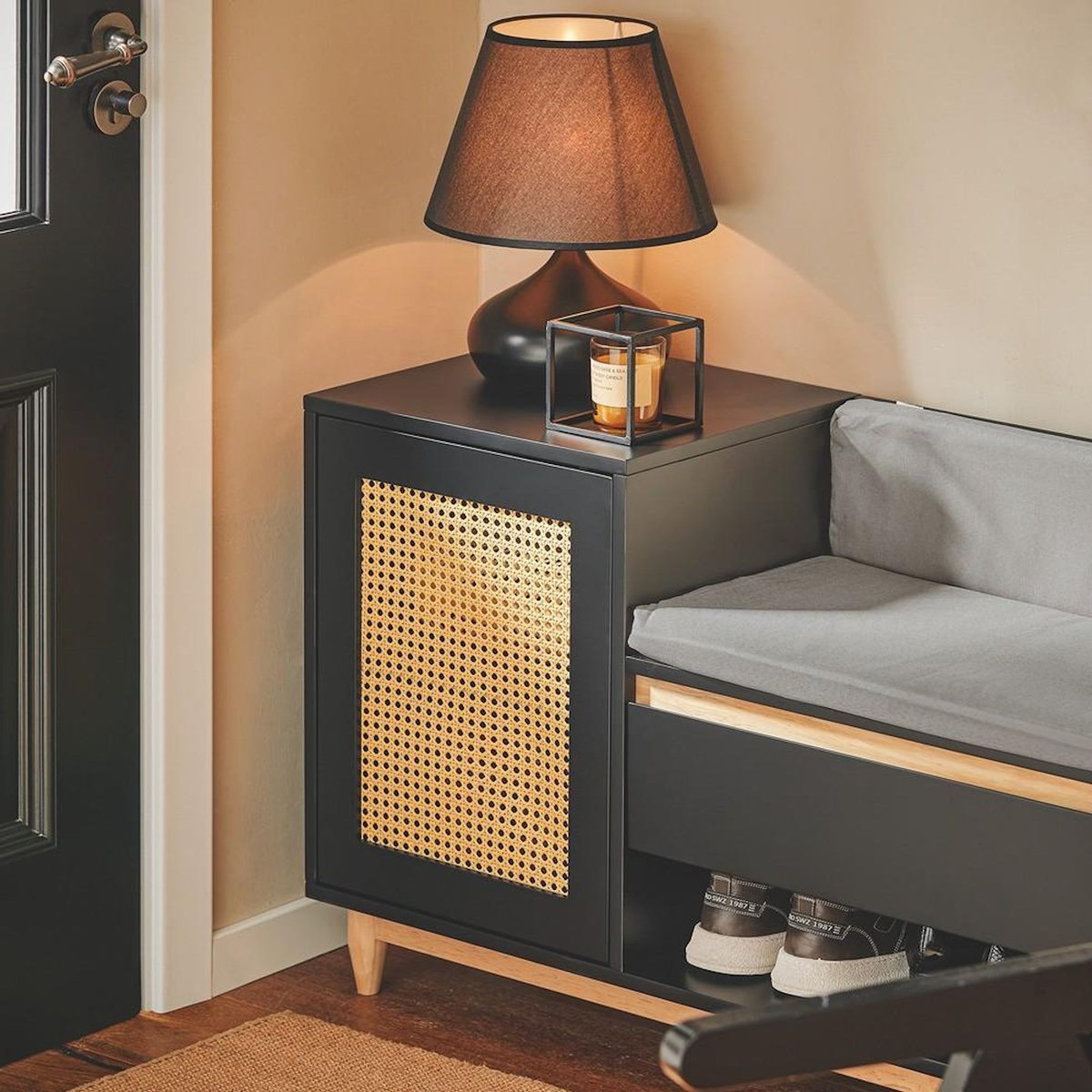 SOBUY SoBuy - Banc de Rangement à Chaussures avec Un Tiroir - Moderne - FSR128