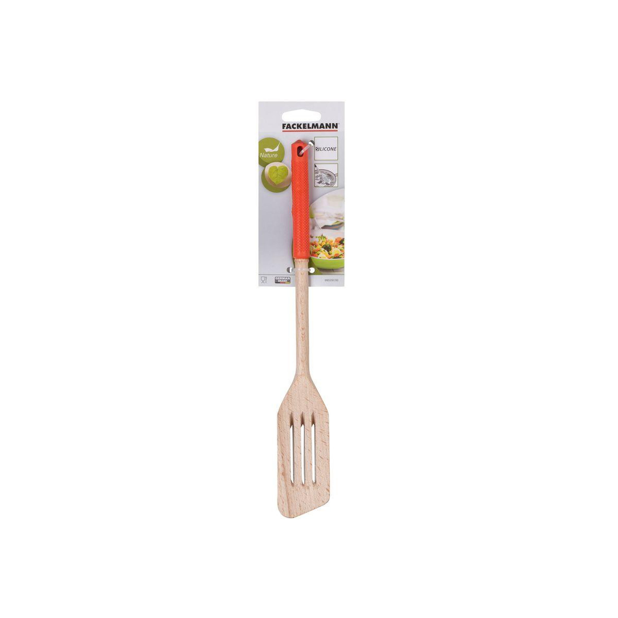 Voir la diapositive 4 : Fackelmann Ensemble de 2 spatules de cuisine ajourée 34 cm fackelmann wood edition