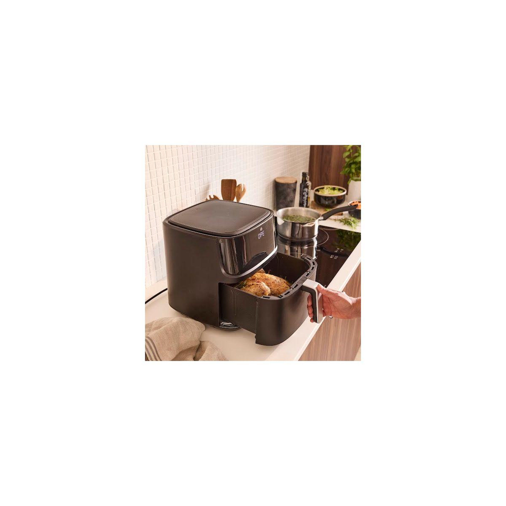 Voir la diapositive 4 : ESSENTIEL B Friteuse sans huile eaf4 dual heat 7.6l