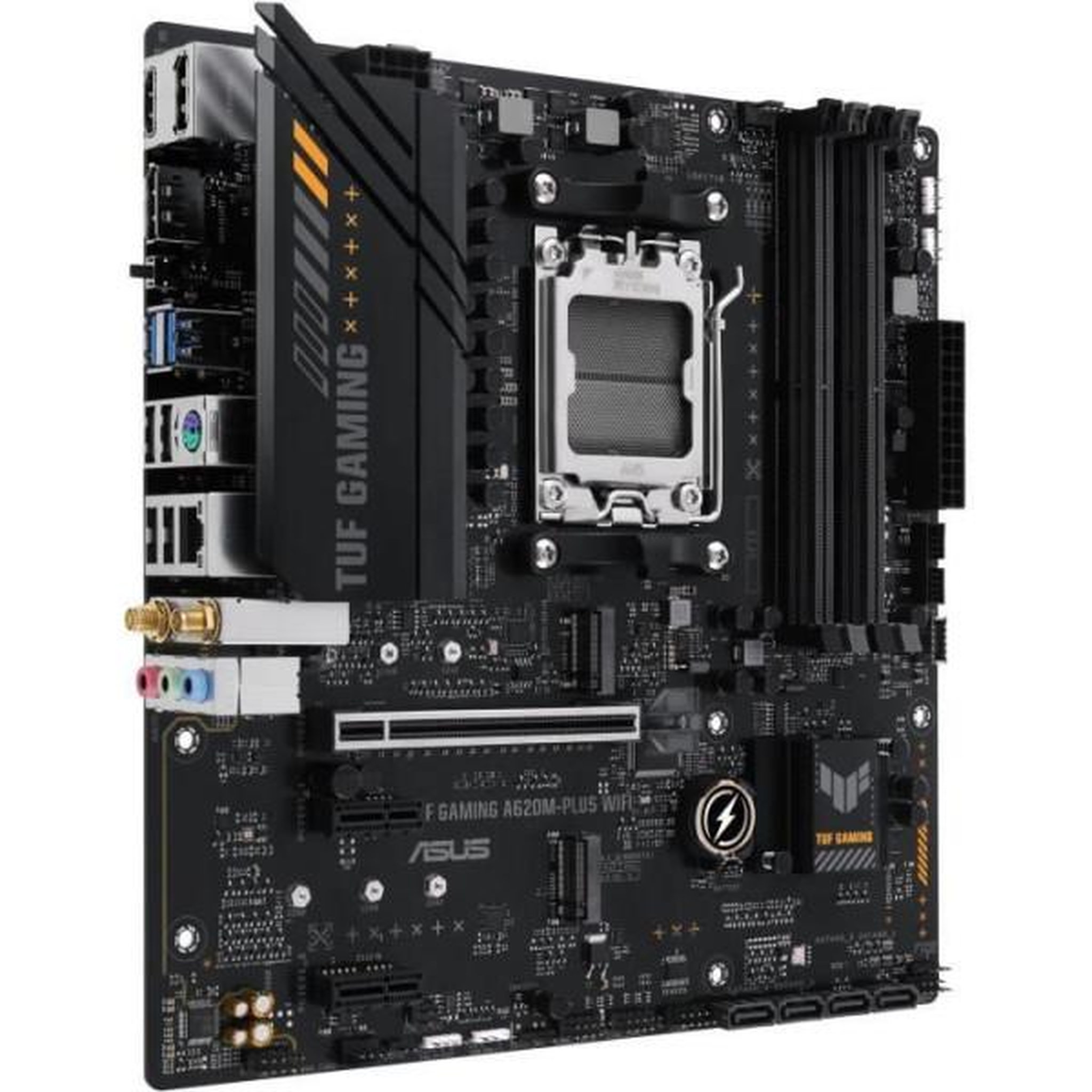 Voir la diapositive 3 : ASUS Carte mere - ASUS - TUF GAMING A620M-PLUS WIFI - AMD A620 - AM5 - DDR5-SDRAM