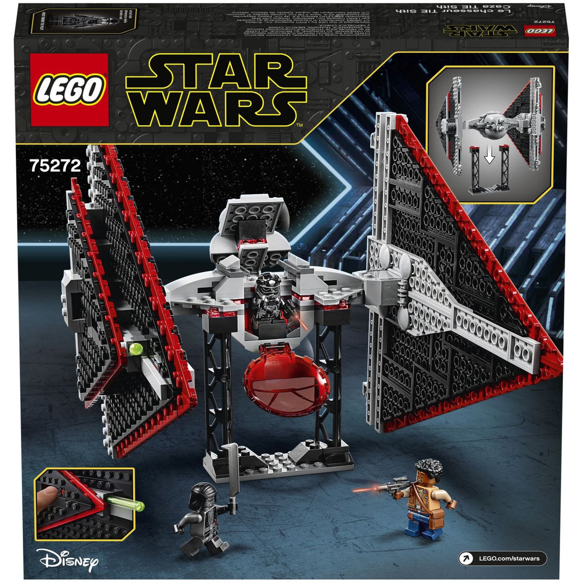 LEGO Star Wars 75272 - Le Chasseur Tie Sith