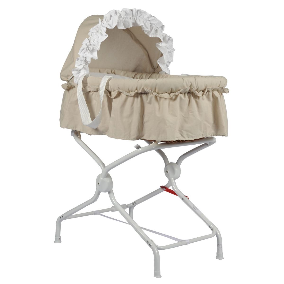 BAMBISOL Couffin bébé en osier Noisette 