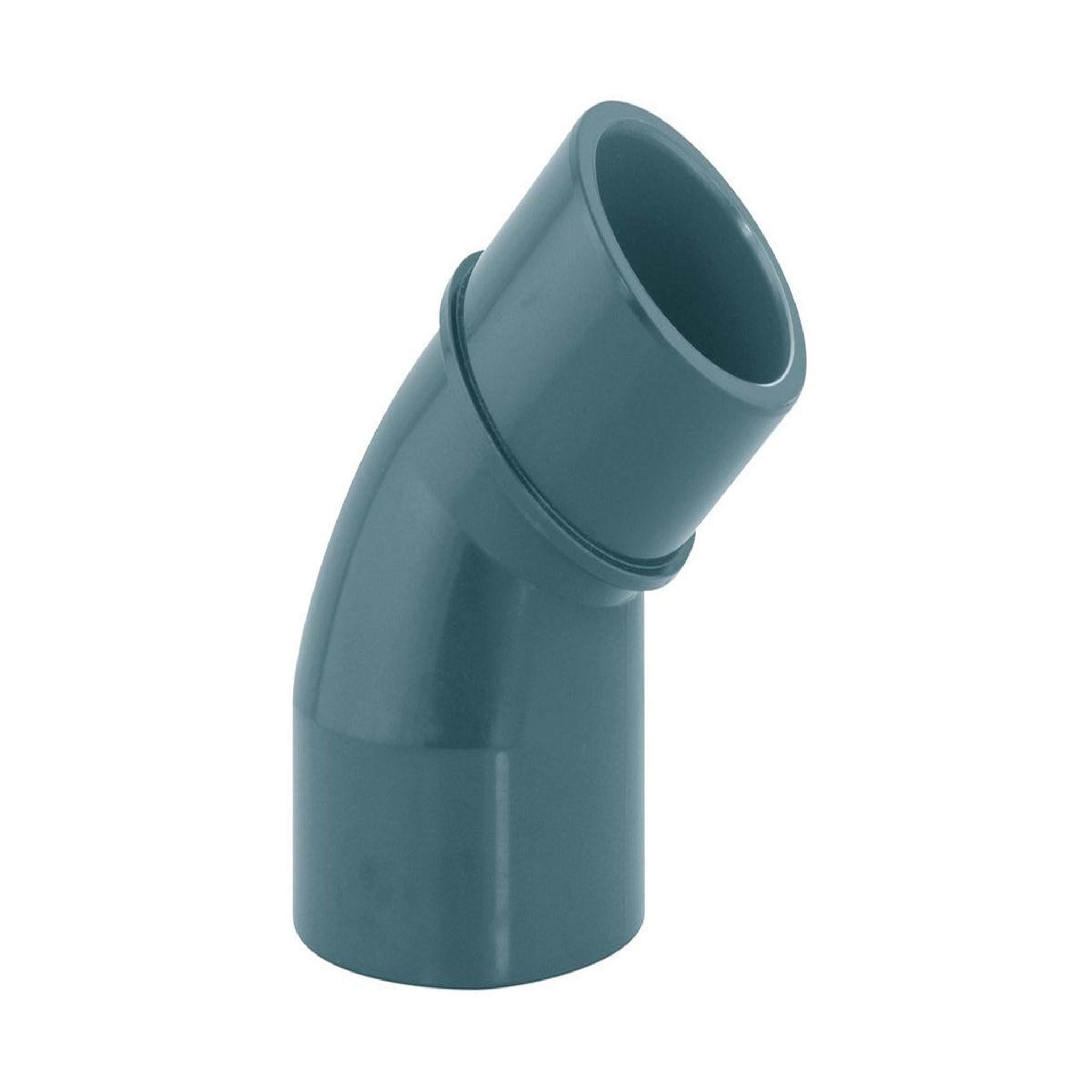 JARDIDECO Coude PVC pression 45° MF/F à coller Ø 63 mm - Fitt