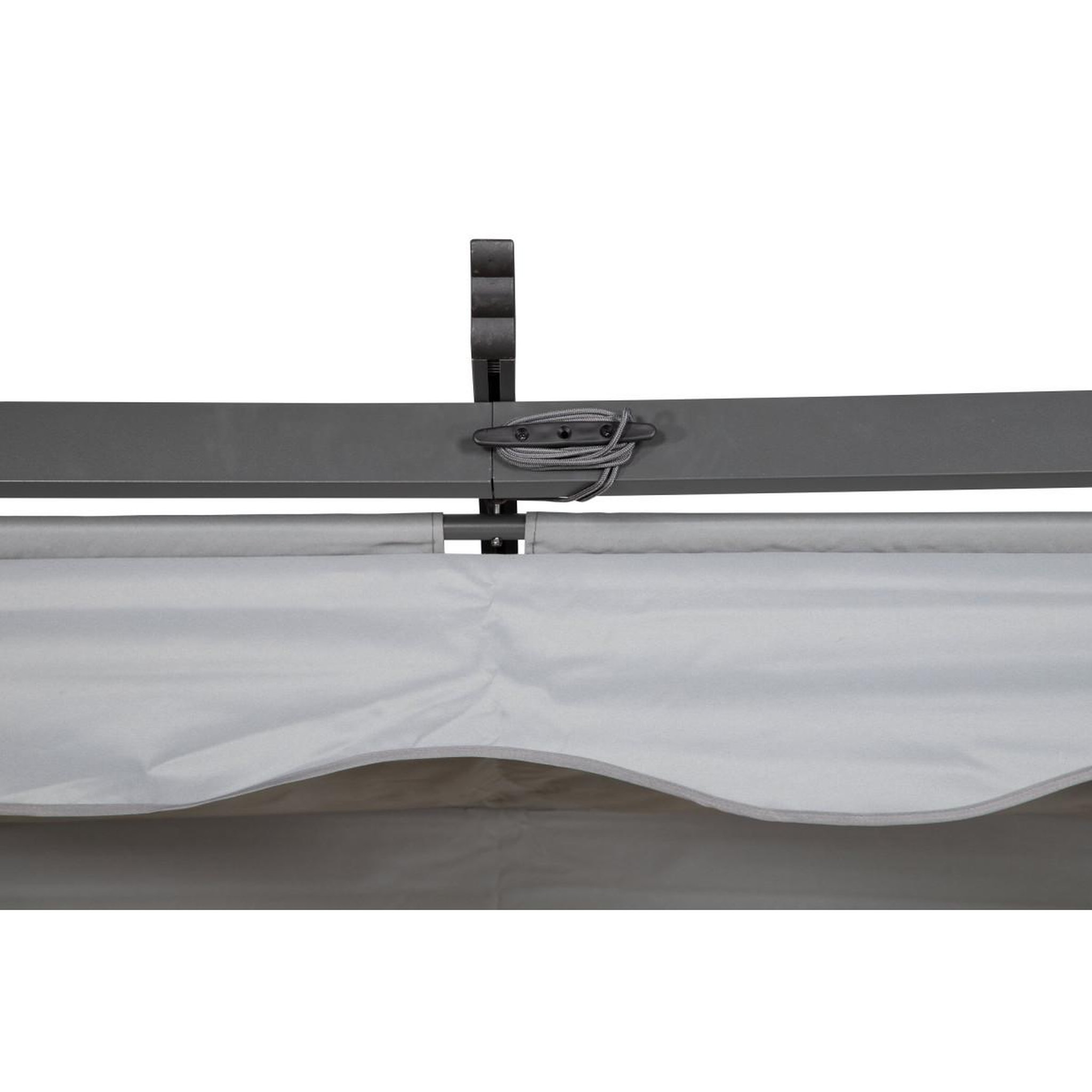 Voir la diapositive 6 : Paris Prix Pergola Avec Toit  Lazio  395cm Gris