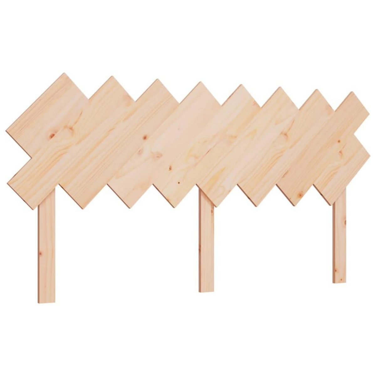 VIDAXL Tete de lit 159,5x3x80,5 cm Bois massif de pin