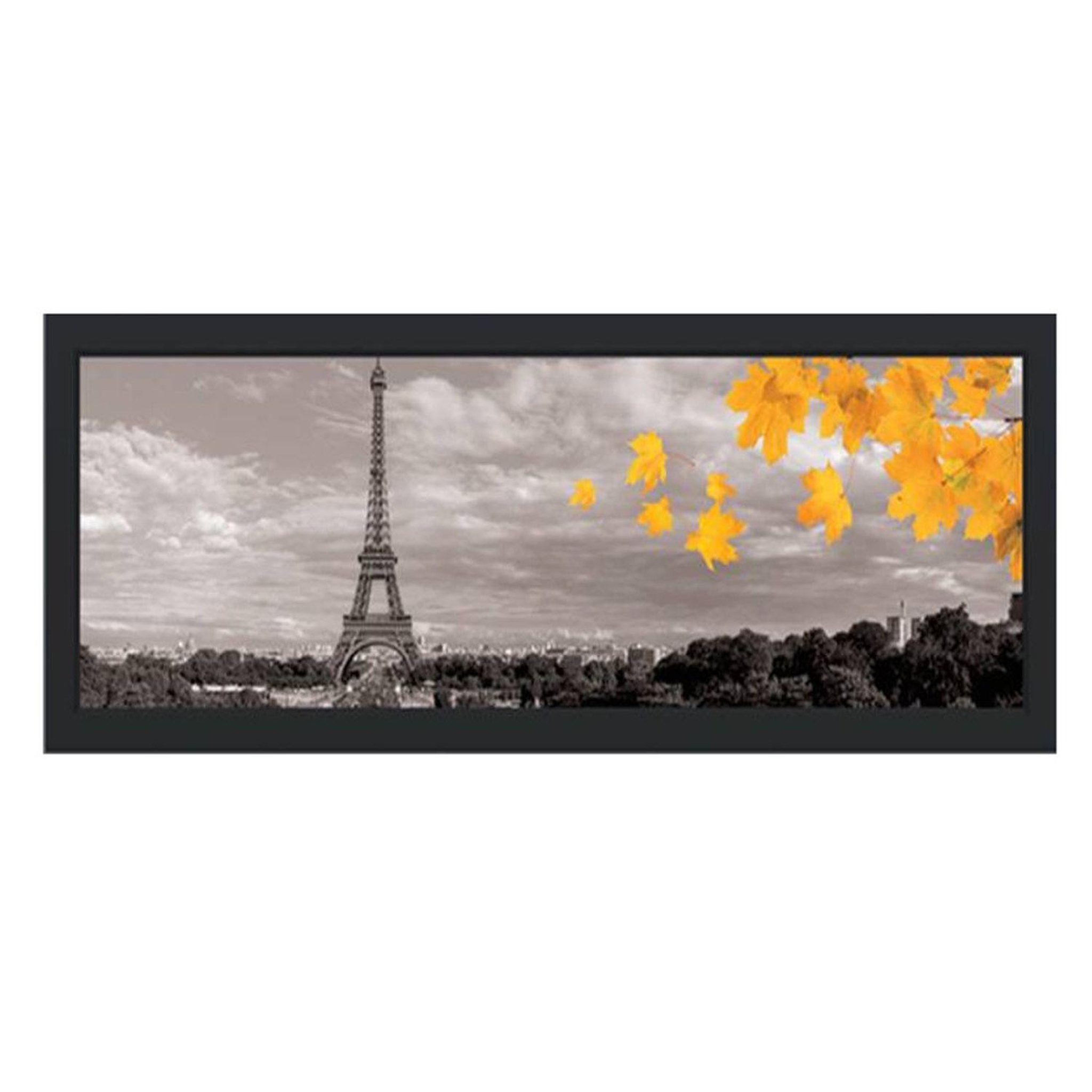 SUD TRADING Sticker géant paris - 160 x 70 cm - noir