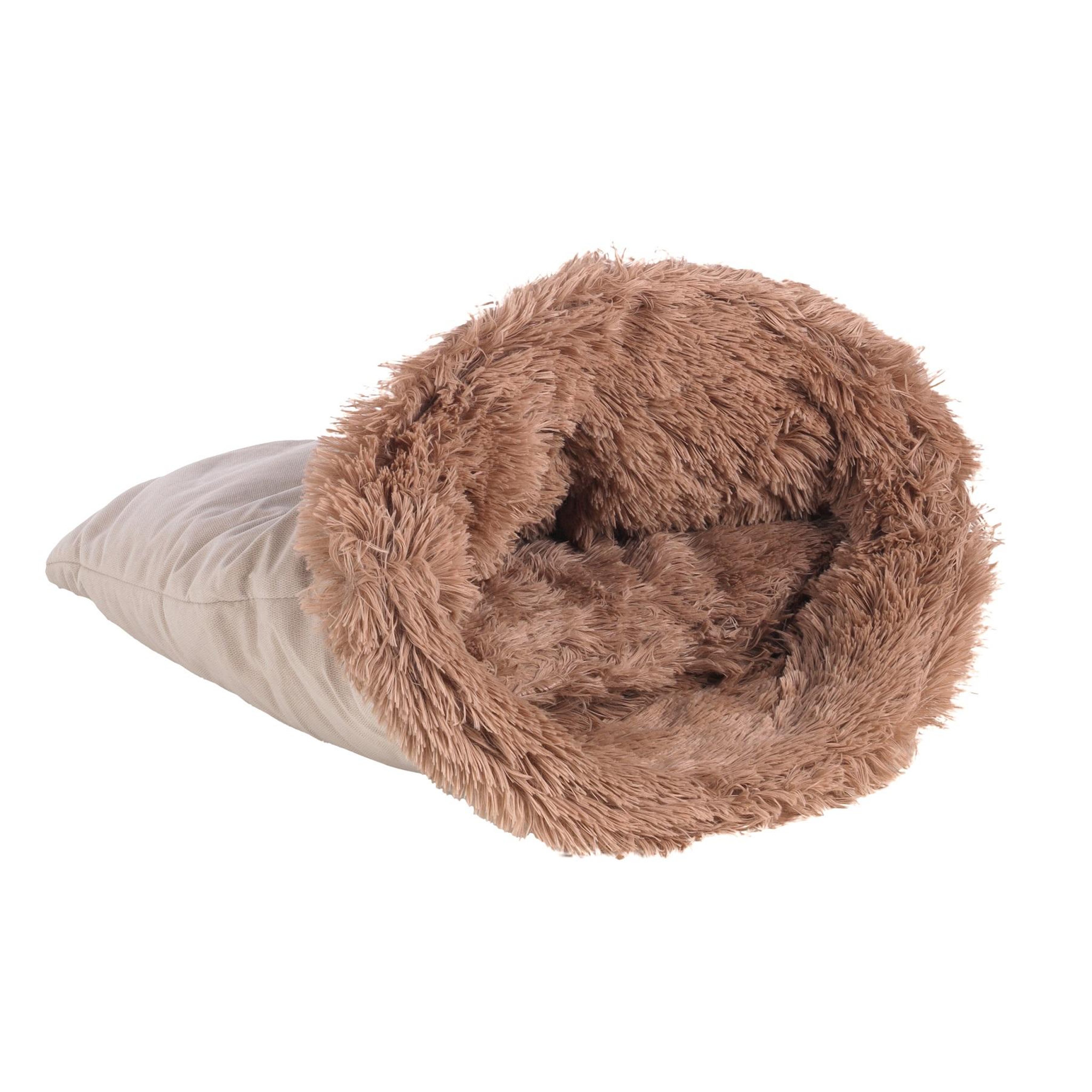 Voir la diapositive 1 : Eden Sac de couchage tout doux pour chat ayco