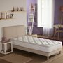 Voir la diapositive 2 : IDLITERIE Ensemble matelas ressorts ASTRE + sommier pour un confort durable