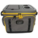 caterpillar Glacière portable Sac isotherme 35 Litres Grand volume Chantier Camping Plage Caterpillar