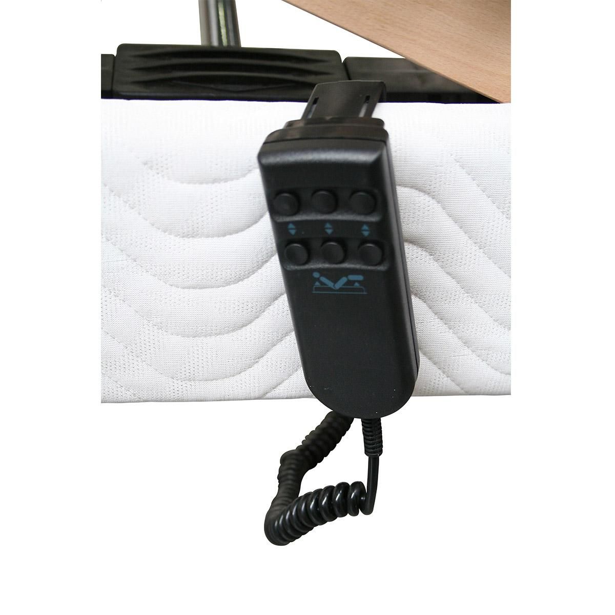 PRESTIGE Collection Lit relaxation électrique TPR mousse mémoire 180x200 cm MEMORYFLEX