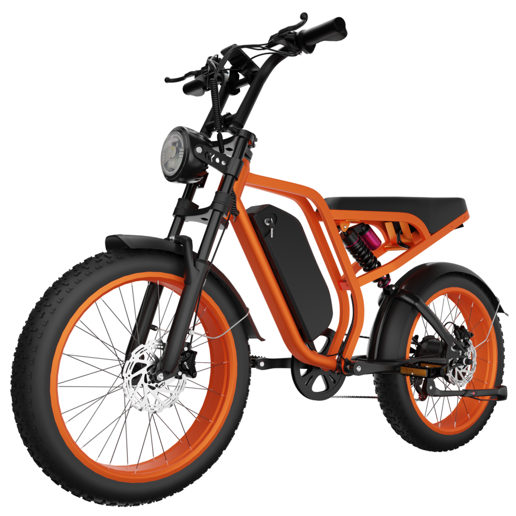 Voir la diapositive 3 : BLUVALL Vélo électrique bluvall su8 20  fat bike