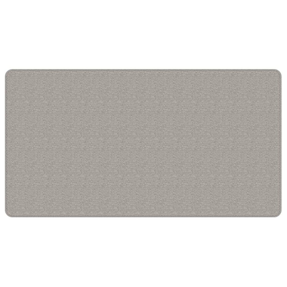 VIDAXL Tapis de couloir aspect sisal taupe 80x150 cm
