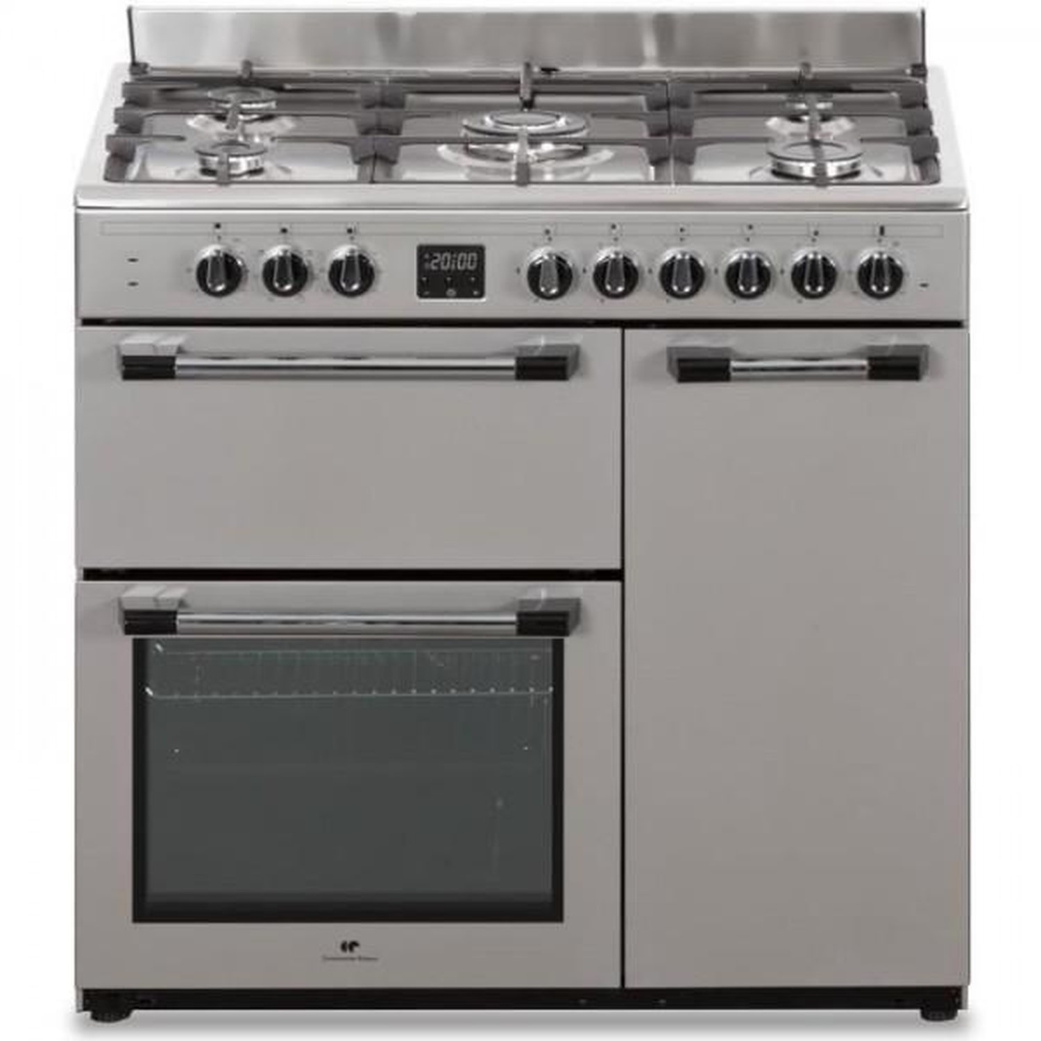Cuisinière Piano Gaz Continental Edison CECP903FIX – 5 Foyers, 3 Fours Électriques - vue 6