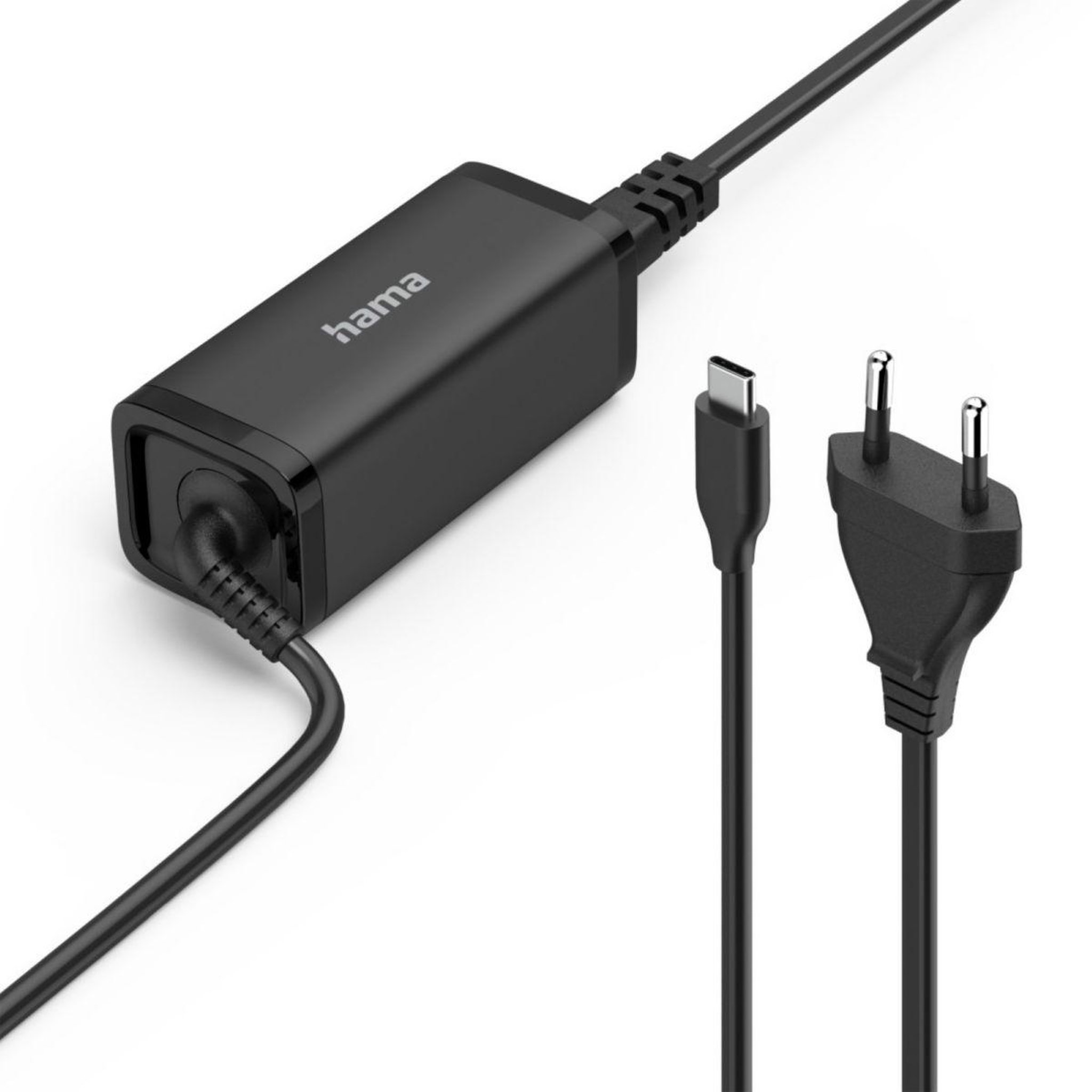 Hama Chargeur ordinateur portable usb-c 65w gan
