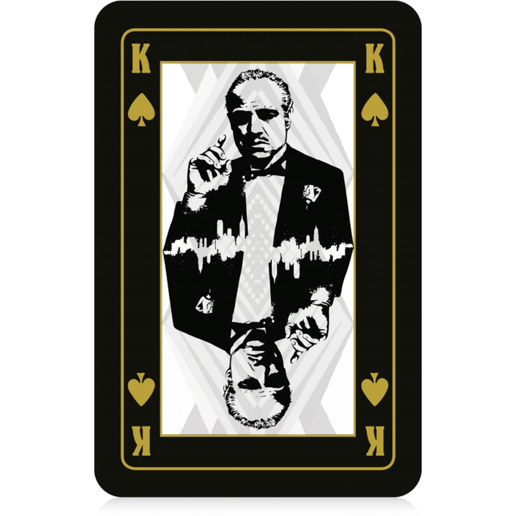 Voir la diapositive 3 :  WINNING MOVES Jeu de 54 cartes le Parrain