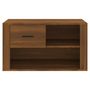 Voir la diapositive 5 : VIDAXL Armoire a chaussures Chene marron 80x35x45 cm Bois d'ingenierie