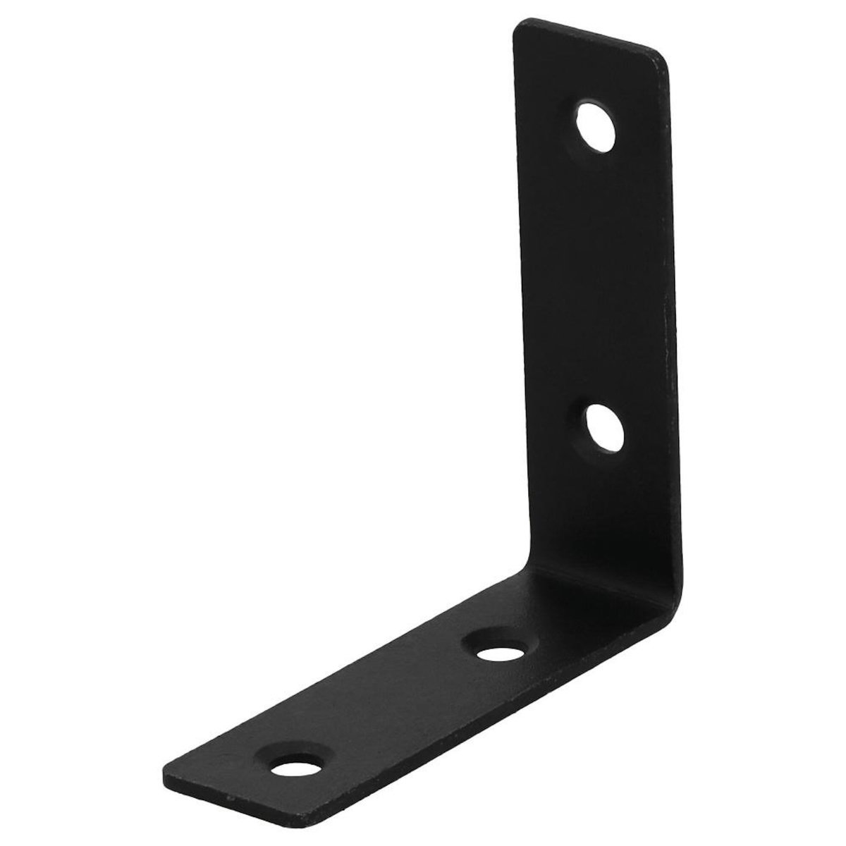 SUKI Equerre acier zingue noire 60x60x18, SUKI