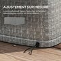 Voir la diapositive 6 : OUTSUNNY Housse de protection mobilier de jardin bâche étanche anti-UV PE haute densité gris