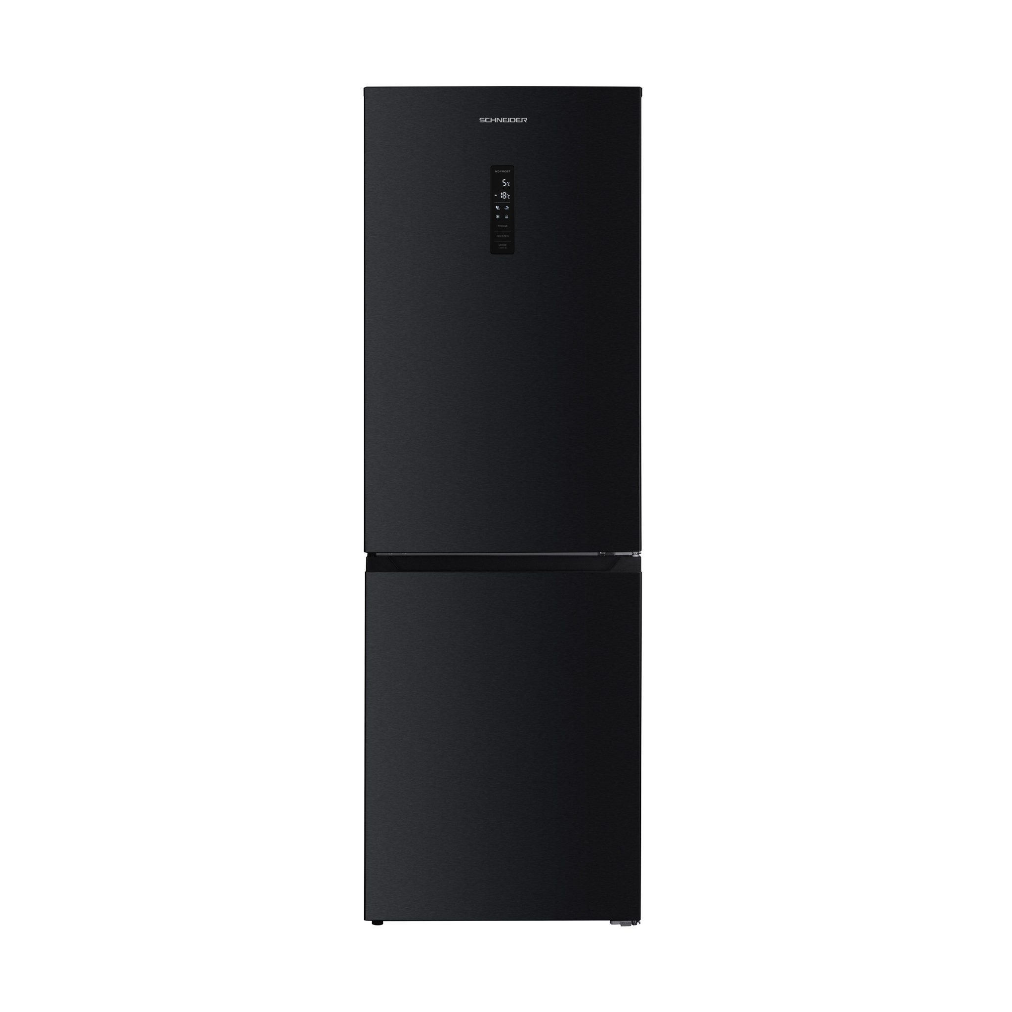 SCHNEIDER Réfrigérateur combiné 323L Dark Inox - SCCB323HDNF-DXE