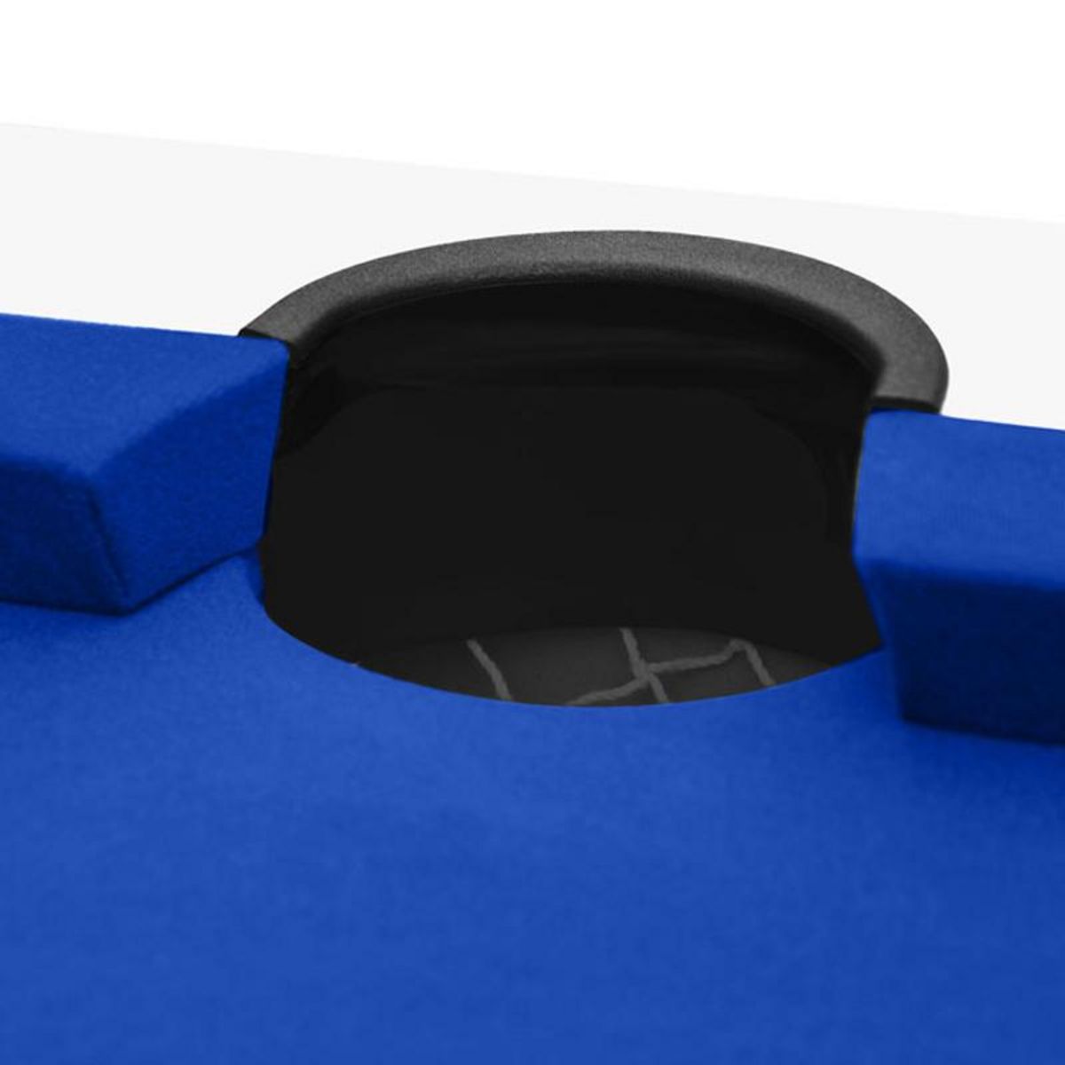 Rendez vous déco Table de billard convertible blanche tapis vert - Eddie