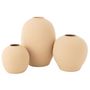 Voir la diapositive 2 : Paris Prix Vase Déco en Argile  Cassia  54cm Beige