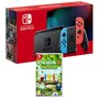 NINTENDO EXCLU WEB Console Nintendo Switch Joy-Con Bleu et Rouge + Pikmin 3 Nintendo Switch