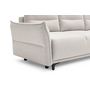 Voir la diapositive 4 : LISA DESIGN Arya - canapé d'angle convertible - avec coffre - 5 places - style contemporain - droit