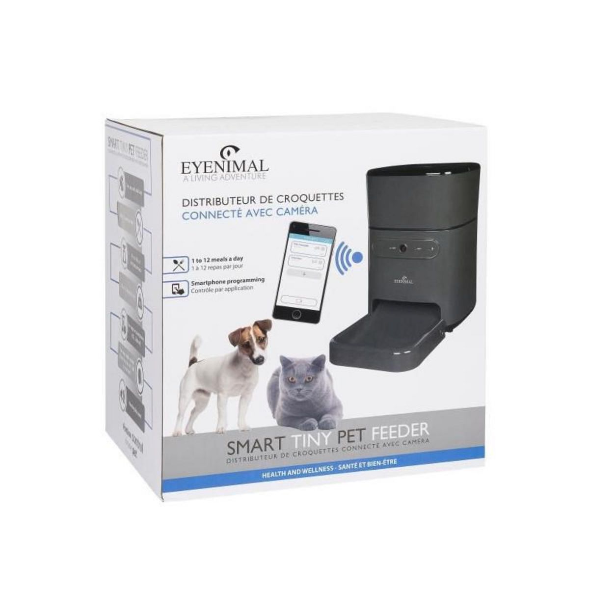 EYENIMAL EYENIMAL - Distributeur de croquettes - Smart Tiny Pet Feeder - pour chats ou petits chiens