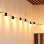 Voir la diapositive 3 : ATMOSPHERA Guirlande d'Extérieur Solaire 10 LED  Soa  800cm Noir & Blanc