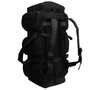 Voir la diapositive 3 : VIDAXL Sac de sport en style militaire 3 en 1 90 L Noir