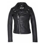 Schott Perfecto Noir Femme Schott  LCW8614. Coloris disponibles : Noir