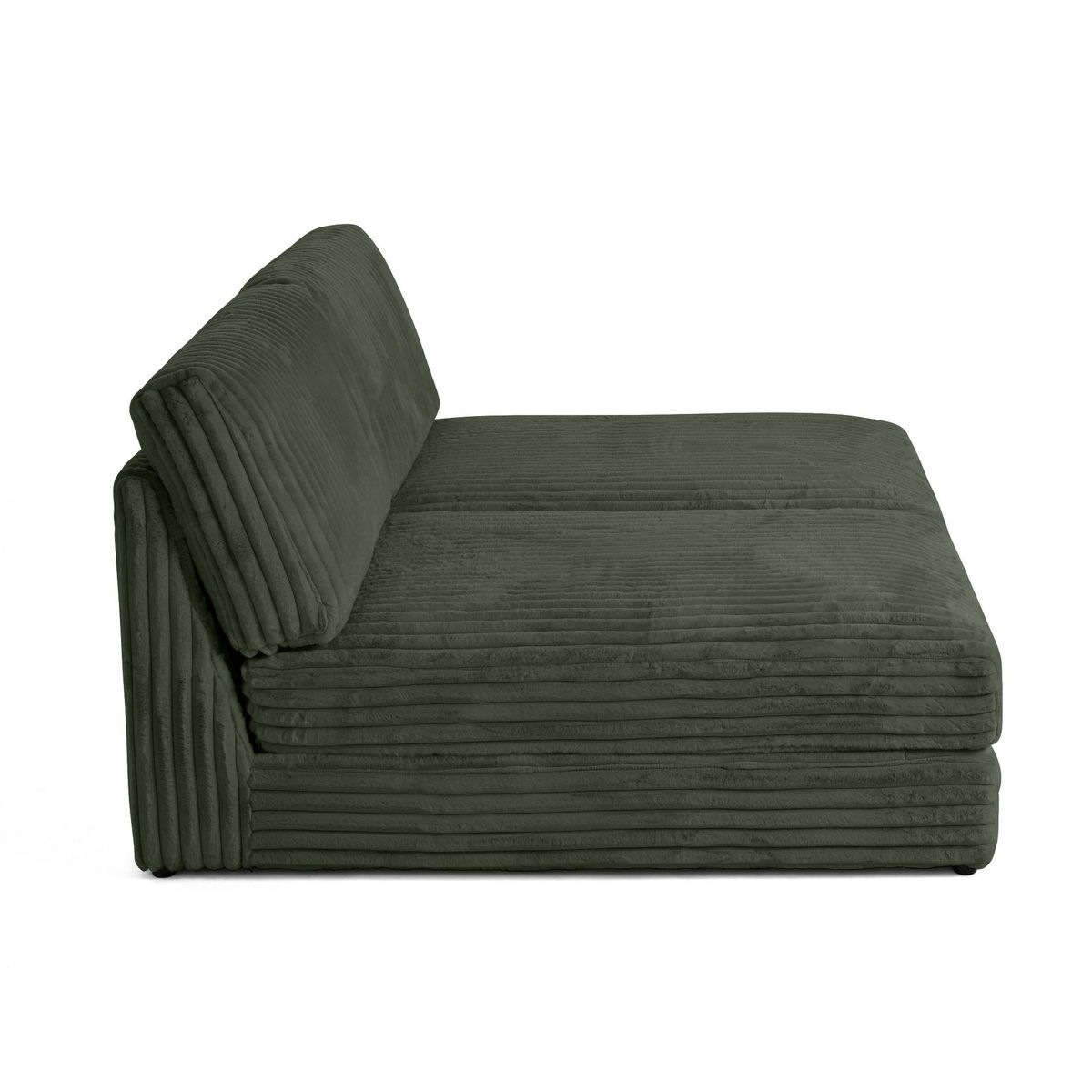 LISA DESIGN Jasper - canapé modulable 3 places - en fausse fourrure côtelée