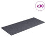 Voir la diapositive 2 : VIDAXL Tapis d'escalier auto-adhesifs 30 pcs gris 60x25 cm