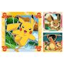 Voir la diapositive 2 : RAVENSBURGER 3x49 Pikachu, Dracaufeu et Evoli