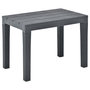 Voir la diapositive 6 : VIDAXL Table de jardin avec 2 bancs Plastique Anthracite