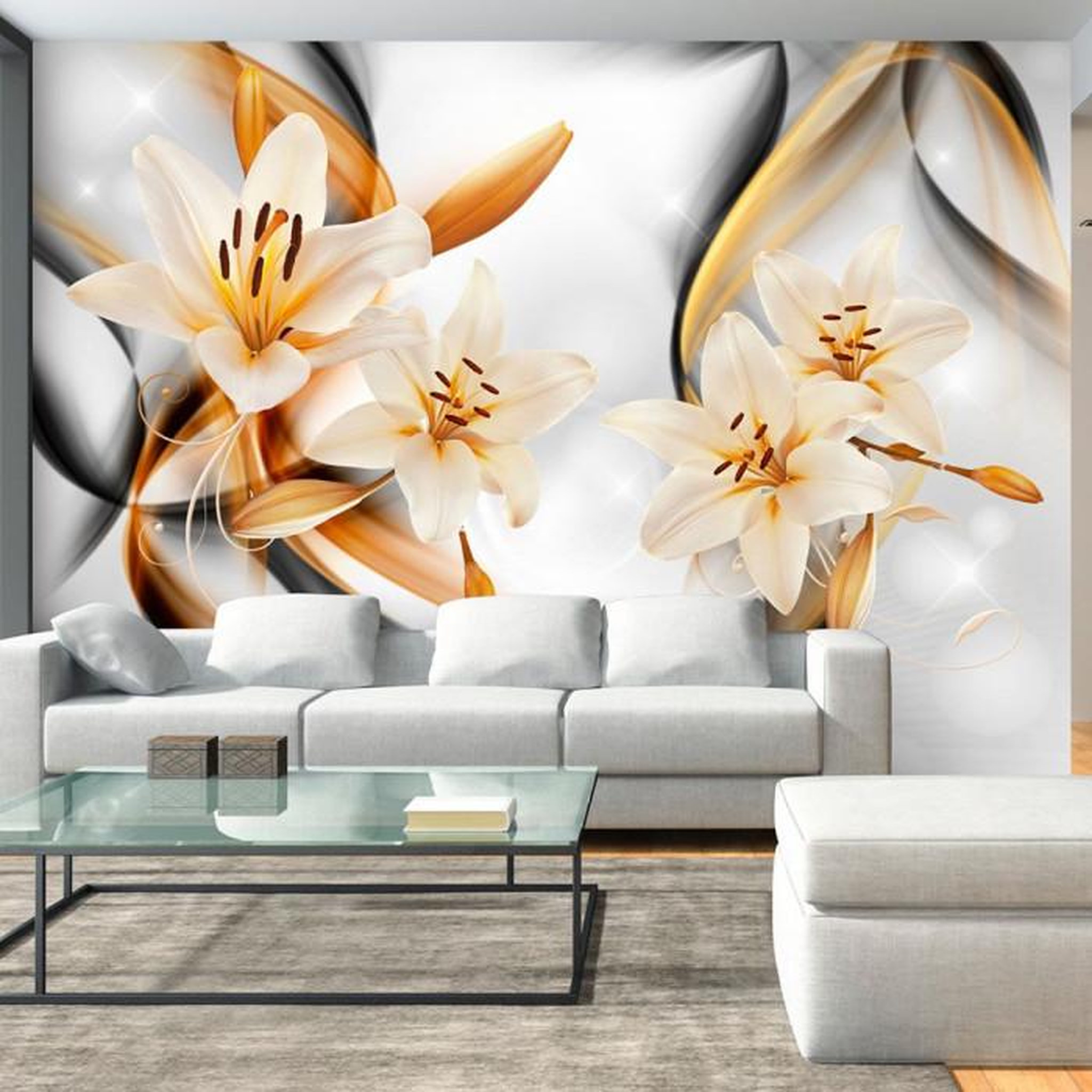 Paris Prix Papier Peint  Innocence of Lily. Coloris disponibles : Multicolore