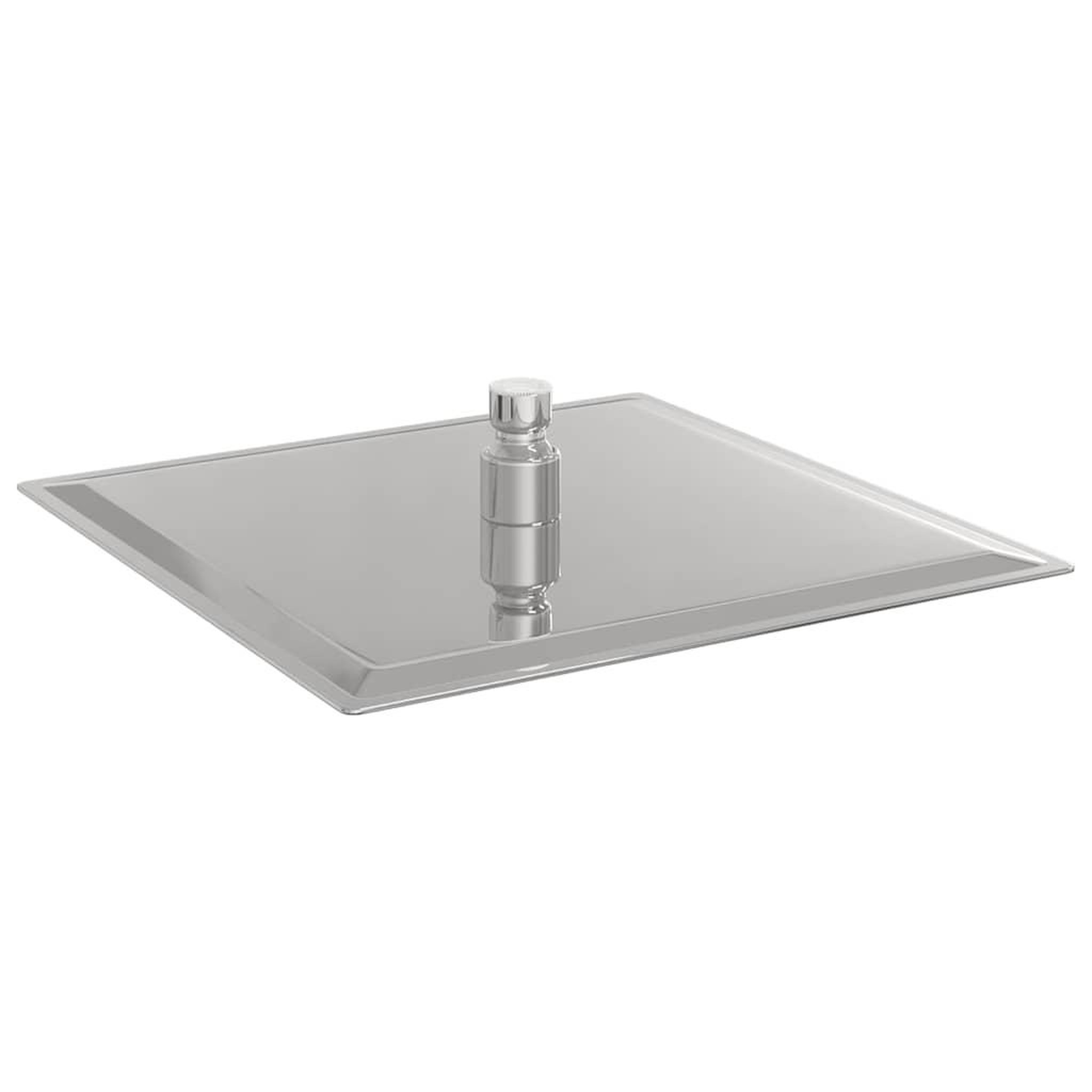 Voir la diapositive 5 : VIDAXL Pomme de douche pluie acier inoxydable 304 25x25 cm carree