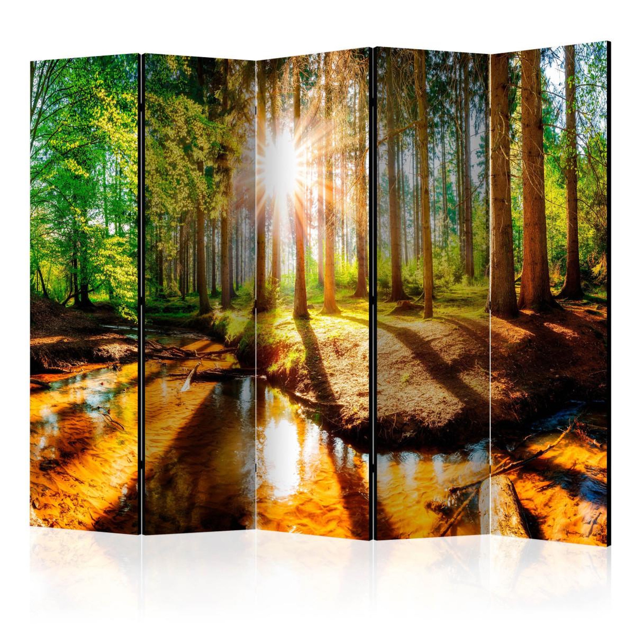 Paris Prix Paravent 5 volets  marvelous forest  172x225cm