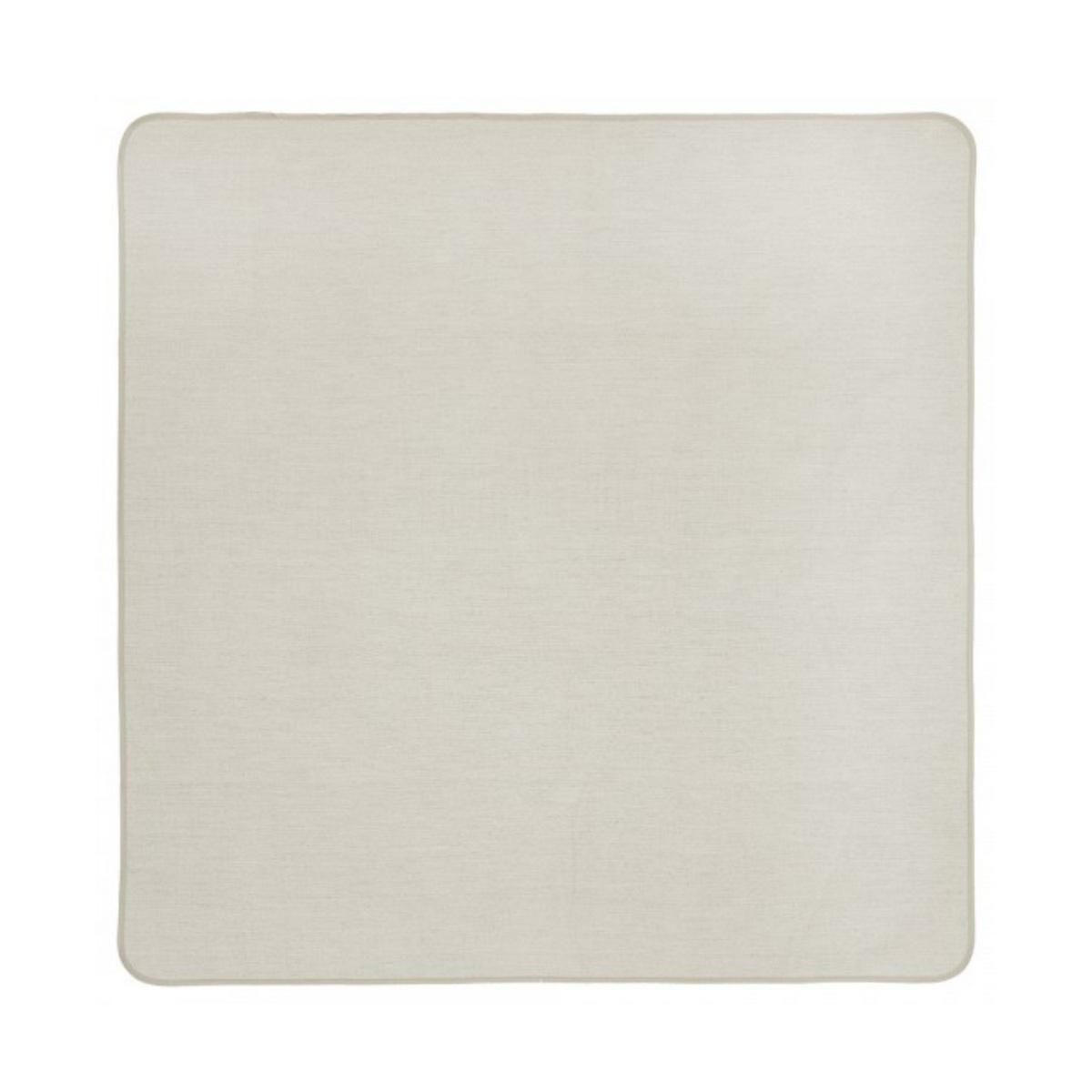 LIVOO Couverture de pique-nique 135x135cm blanc - SEP141
