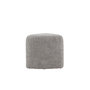 Voir la diapositive 3 : Paris Prix Pouf Tissu Bouclé  Peg  46cm Gris